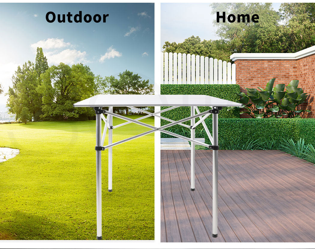 Roll Up Camping Table Folding.