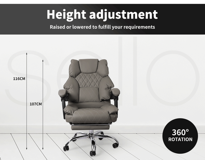 Gaming Chair Office Computer with Footrest with Footrest