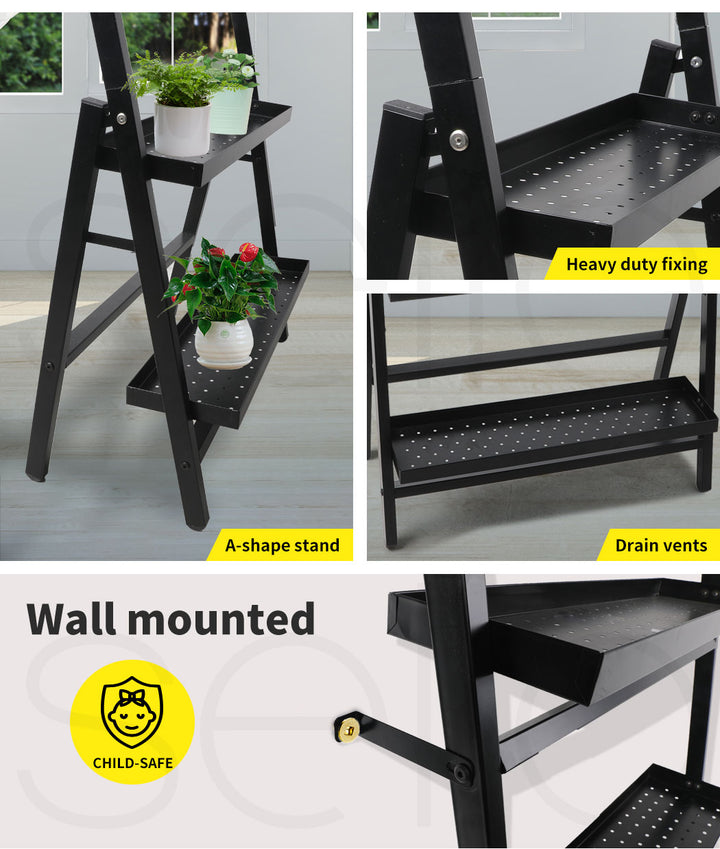 4-Tier Plant Stand Outdoor Indoor.