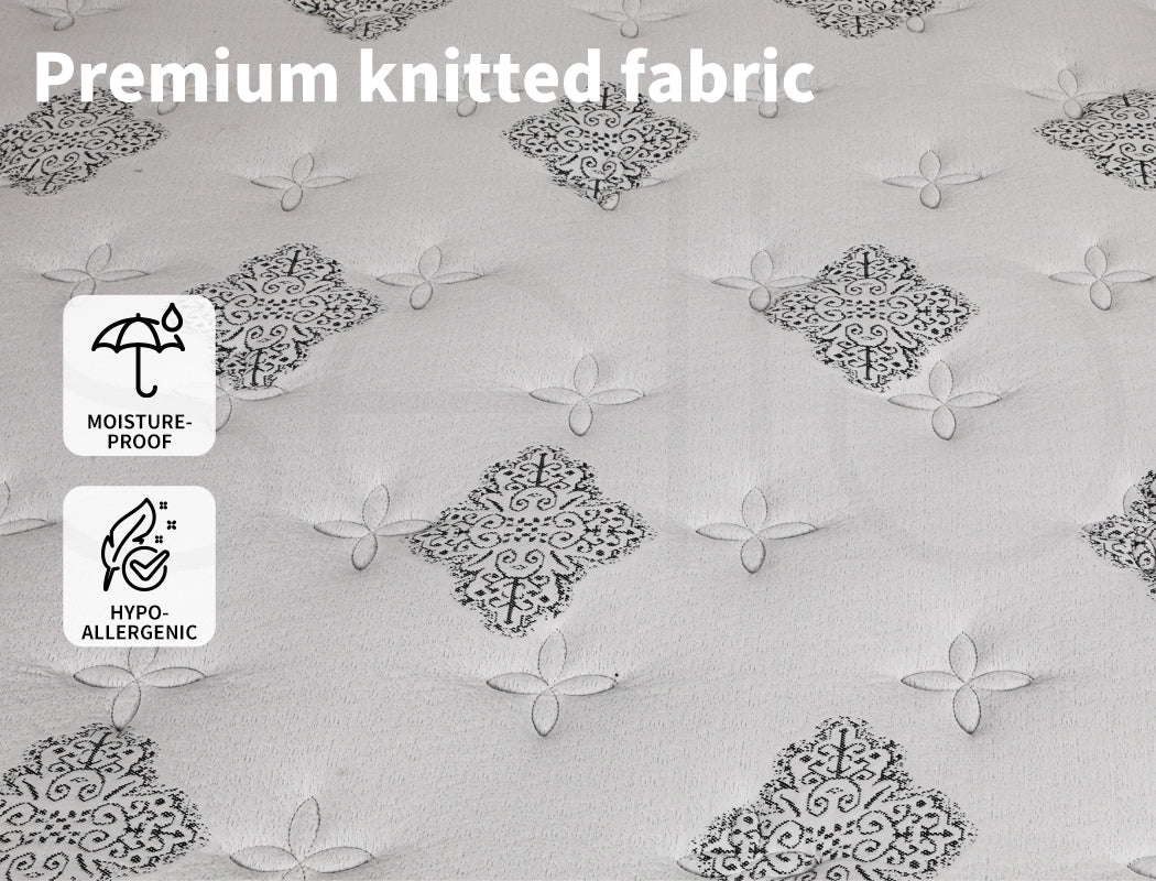 Bedding Mattress Spring King Single Premium Bed Top Foam Medium Firm 30CM.