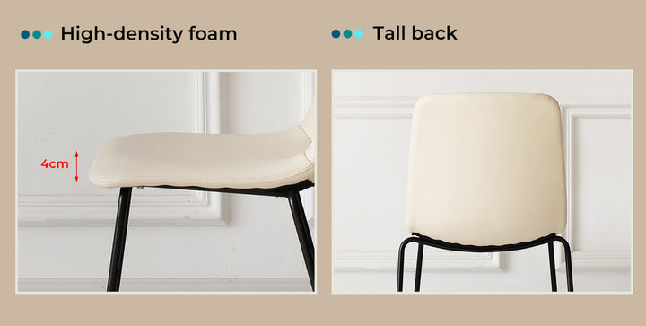 Stackable Dining Chairs for Kitchen.