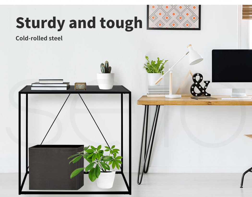 2-Tier Console Table Office Furniture.