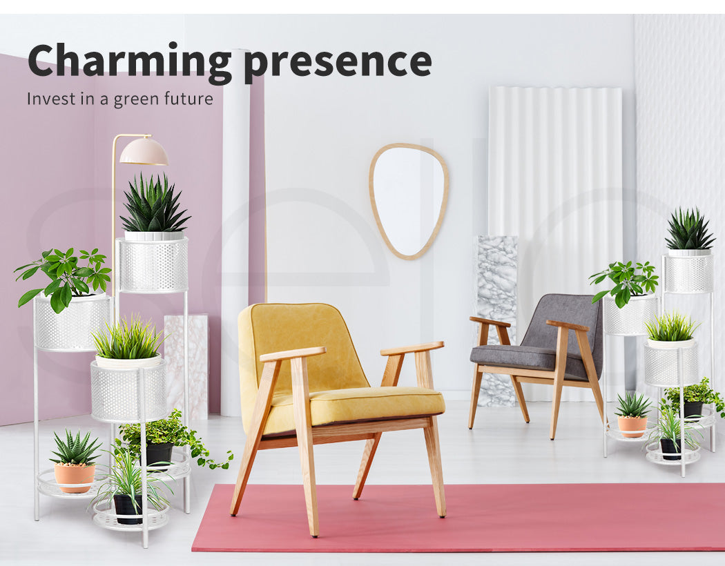 6 Tier Plant Stand Swivel Outdoor