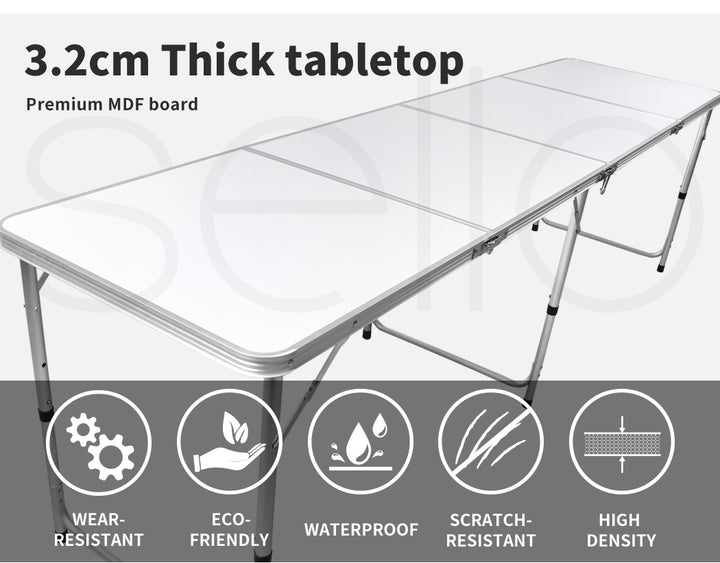 Folding Camping Table Portable.