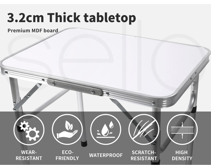Camping Table Folding Aluminium.