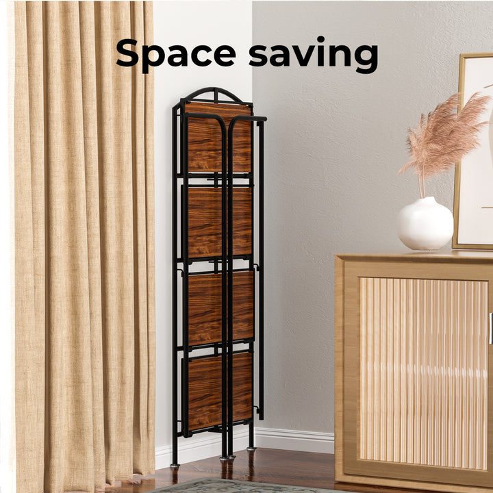 Display Shelf Bookshelf Foldable.
