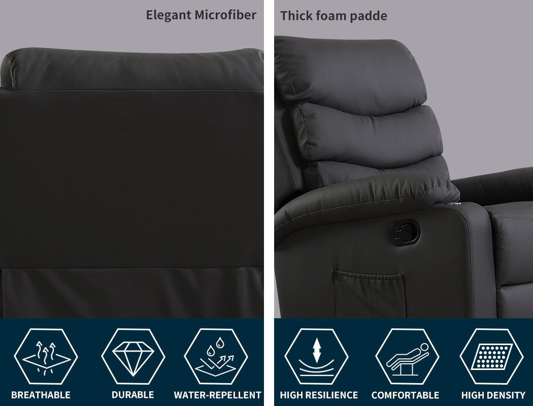 Massage Chair Recliner 360 Swivel - Comfortable and Stylish Seating Option.