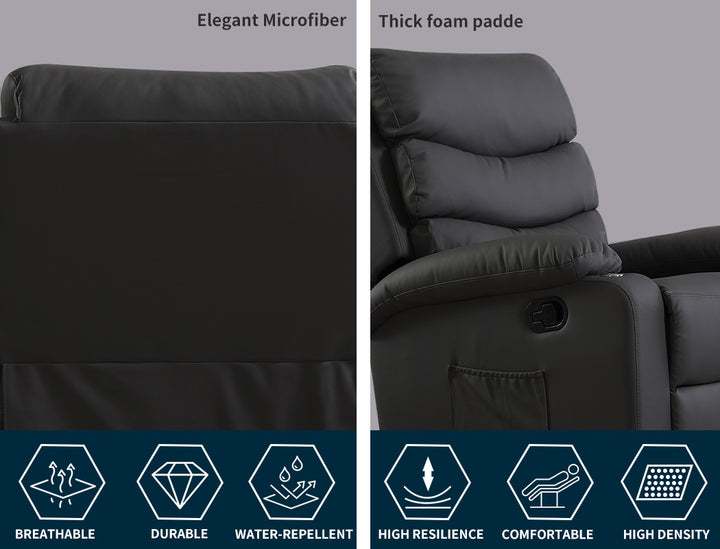 Massage Chair Recliner 360 Swivel - Comfortable and Stylish Seating Option.