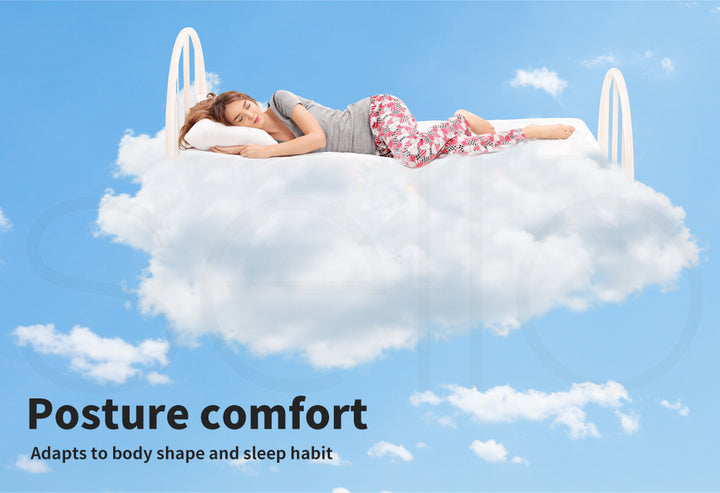 Bedding Mattress Spring King Single Premium Bed Top Foam Medium Firm 32CM.