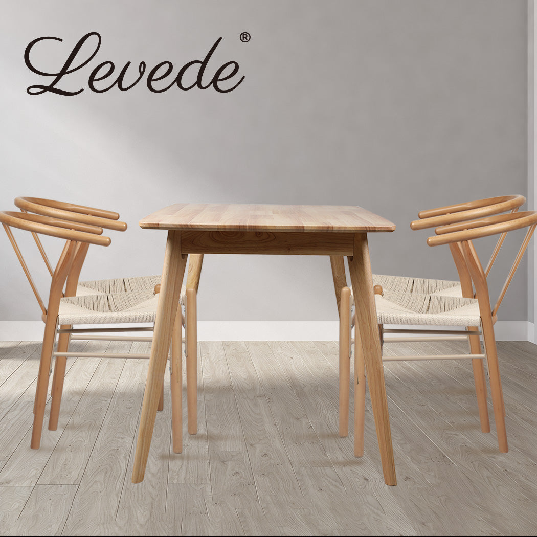 Oak Wishbone Chair x 2.