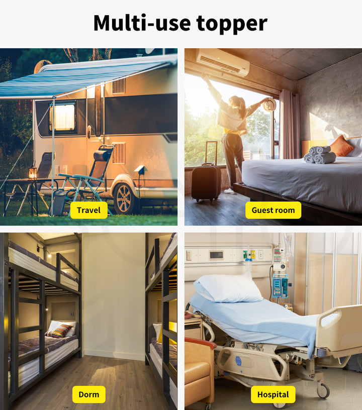 Pillowtop Mattress Topper Protector.