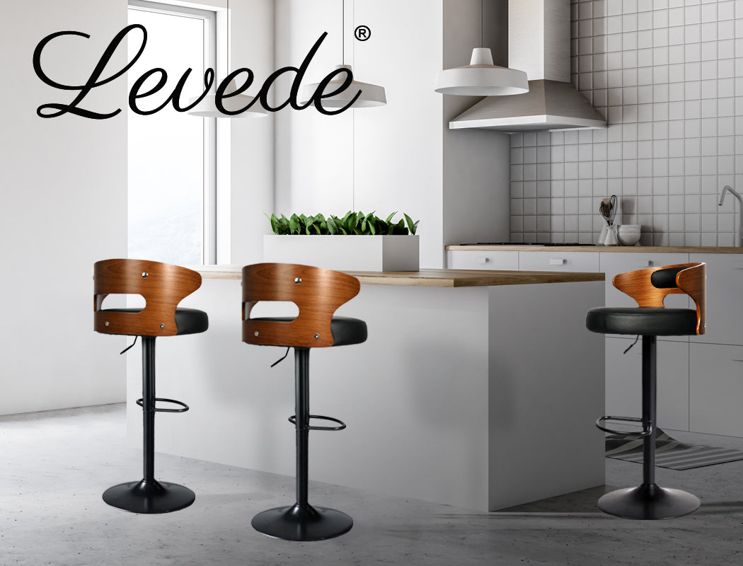 1x Kitchen Bar Stools Gas Lift - 4 Colour Available