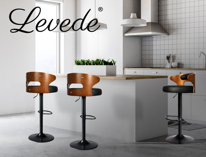 1x Kitchen Bar Stools Gas Lift - 4 Colour Available