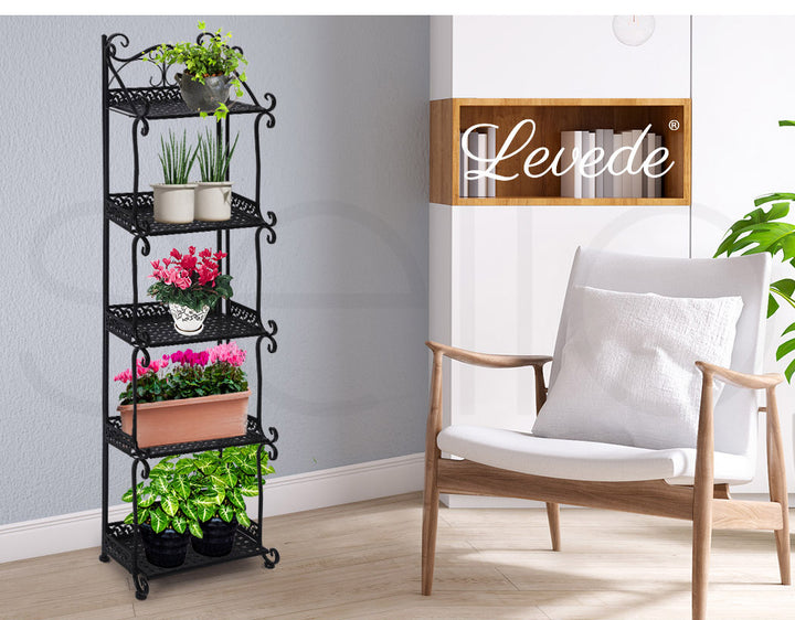 Plant Stand 5 Tiers Outdoor Indoor.