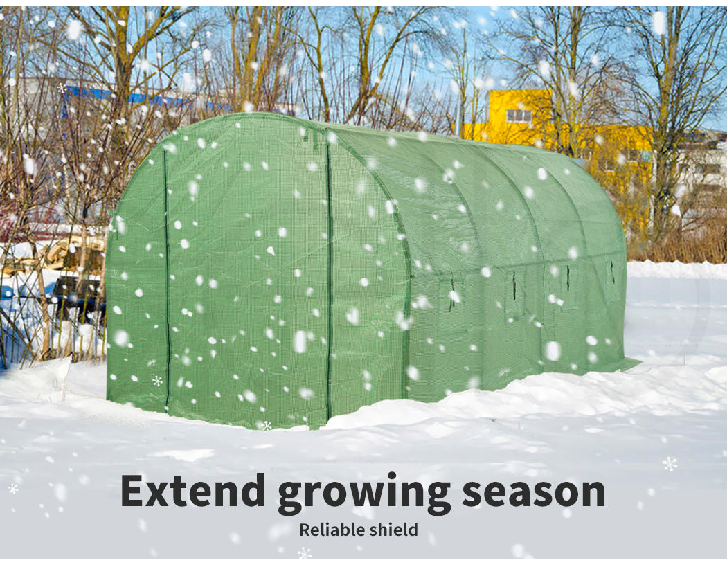 Greenhouse Plastic Film Shed Walk in.