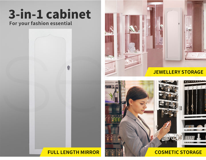 Jewellery Cabinet Full Length.