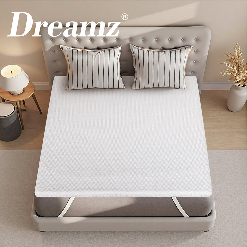 Gel Memory Foam Mattress Topper 8cm.