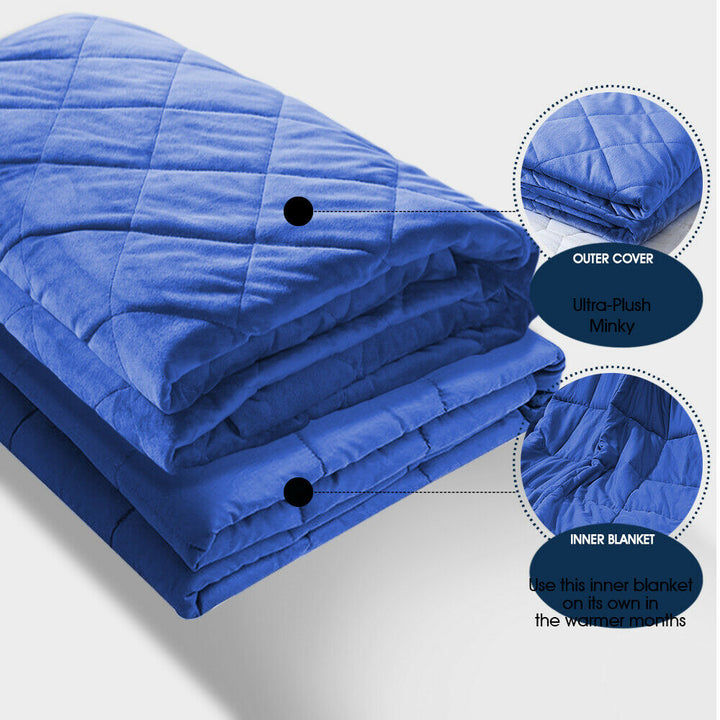 5KG Anti Anxiety Weighted Blanket 5KGS.