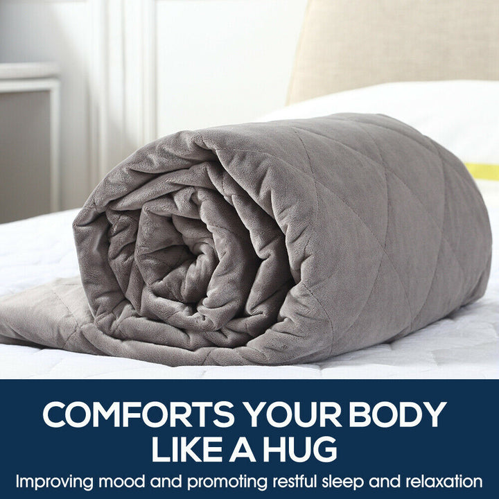 7KG Anti Anxiety Weighted Blanket for Adults - Heavy Gravity Comfort