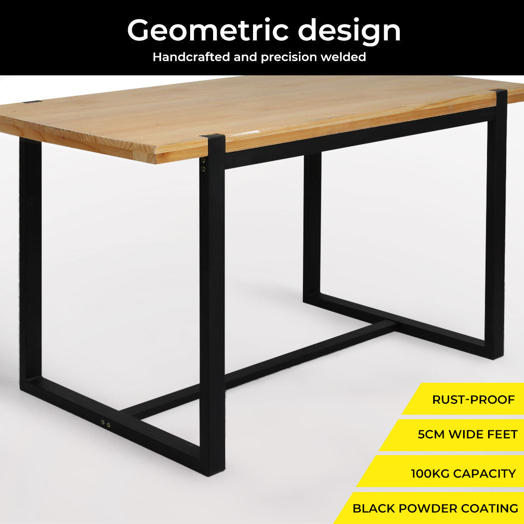 Dining Table Industrial Wooden.