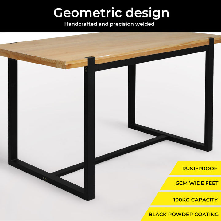 Dining Table Industrial Wooden.