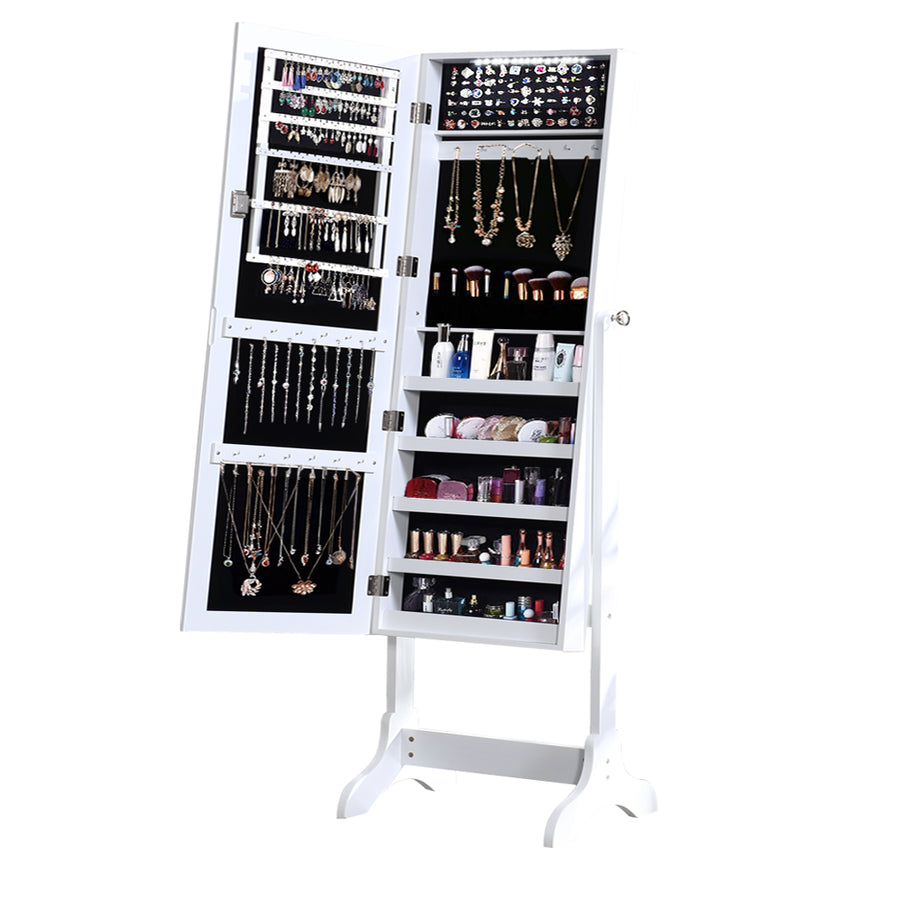 Mirrored Jewellery Holder Dressing.
