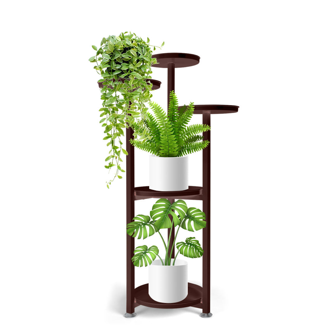 Levede Plant Stand Outdoor Indoor Flower Bronze Medium.