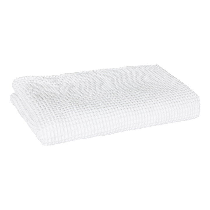 DreamZ Throw Blanket Cotton Waffle Blankets White Double.