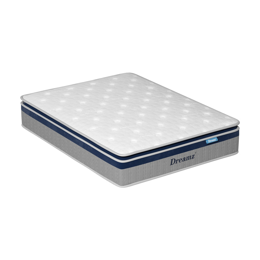 DreamZ Queen Mattress - 7 Zone Memory Foam Pillow Top 32cm.