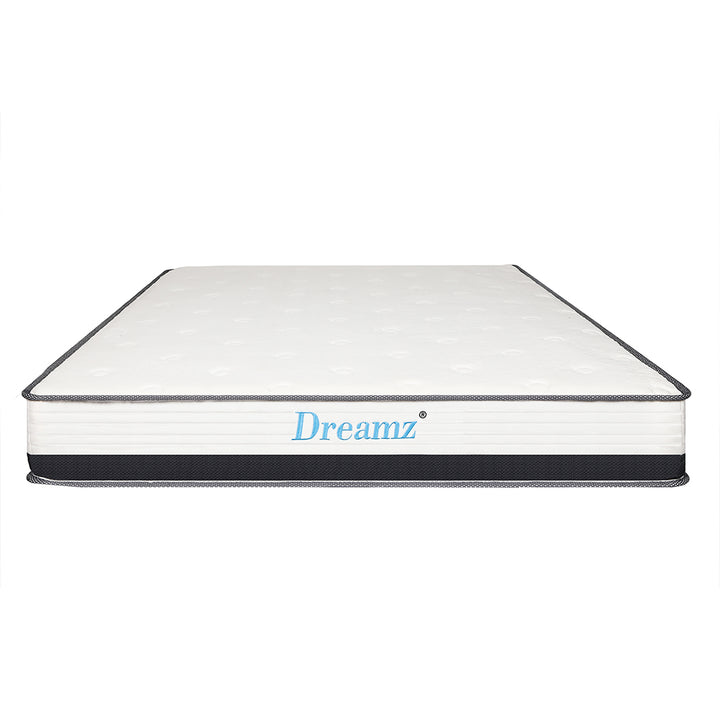 Pocket Spring Mattress HD Foam Medium Firm Bedding Bed Top Double 21CM.