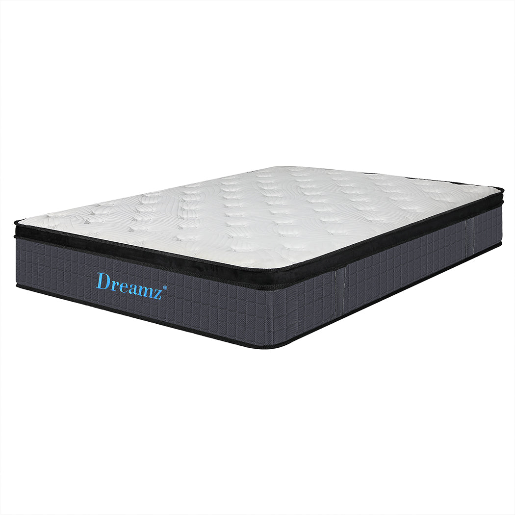 Bedding Mattress Spring Double Size Premium Bed Top Foam Medium Firm 32CM.