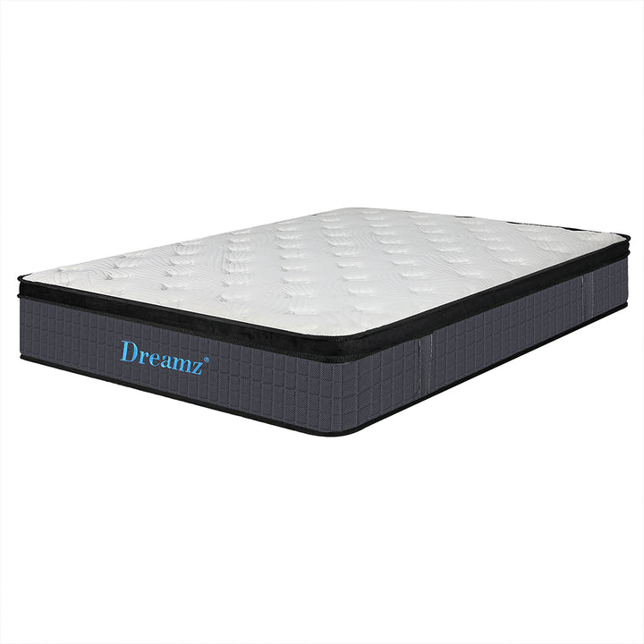 Bedding Mattress Spring Double Size Premium Bed Top Foam Medium Firm 32CM.