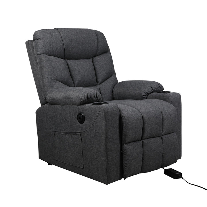 Levede Recliner Chair Electric Lift Grey.