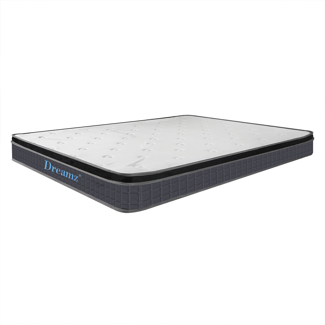 Bedding Mattress Spring King Single Premium Bed Top Foam Medium Firm 18CM.