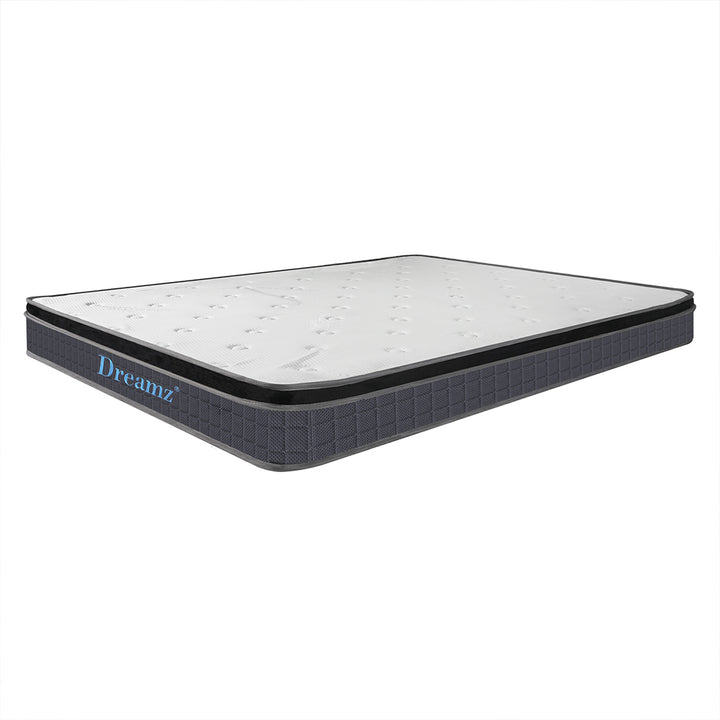 Bedding Mattress Spring King Single Premium Bed Top Foam Medium Firm 18CM.