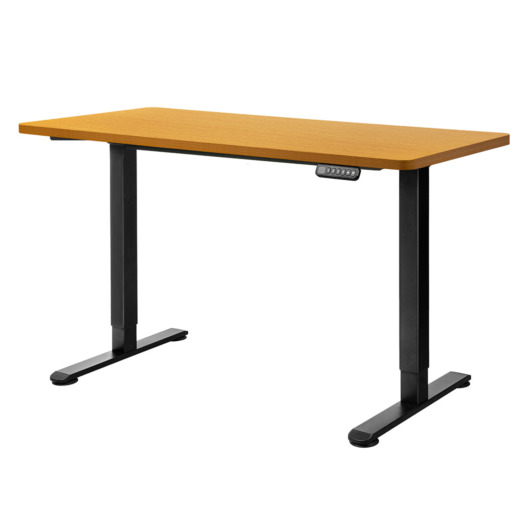 Levede Motorised Standing Desk Adjustable 140cm Natural 1000x 1MM.