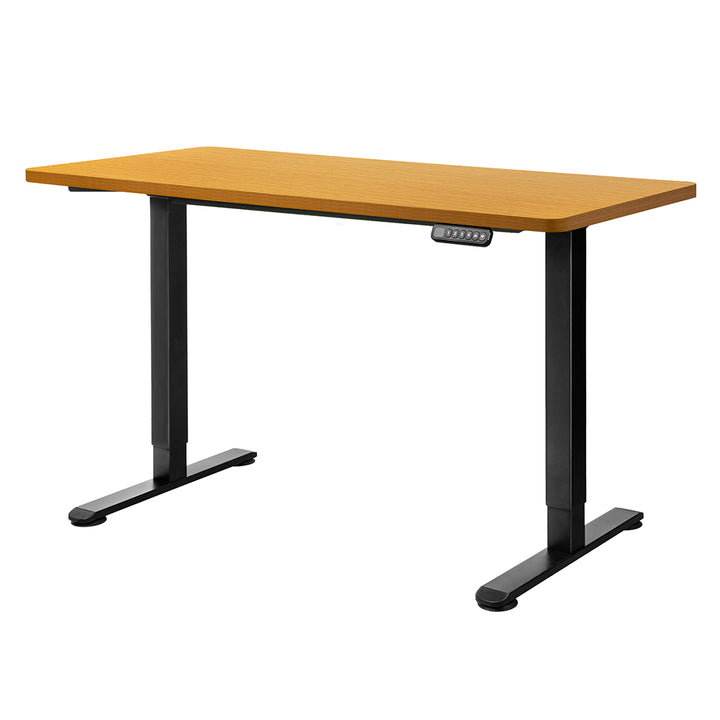 Levede Motorised Standing Desk Adjustable 140cm Natural 1000x 1MM.