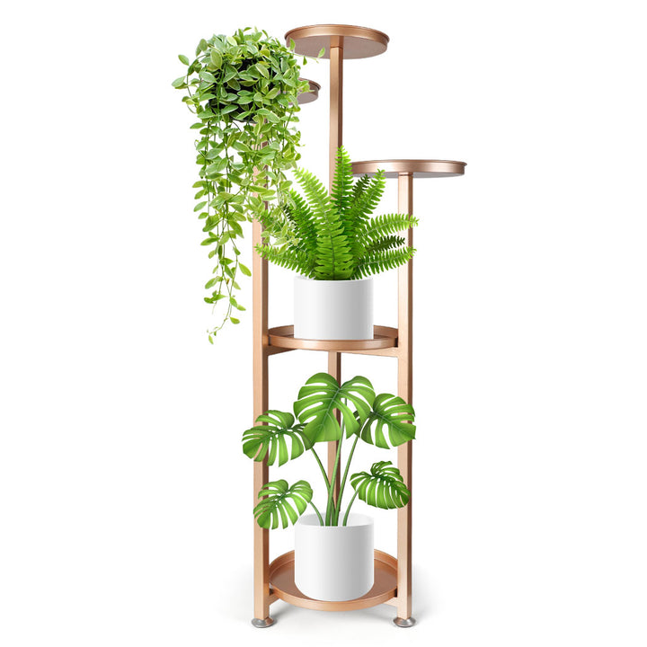 Levede Plant Stand Outdoor Indoor Flower Rose Gold Large.