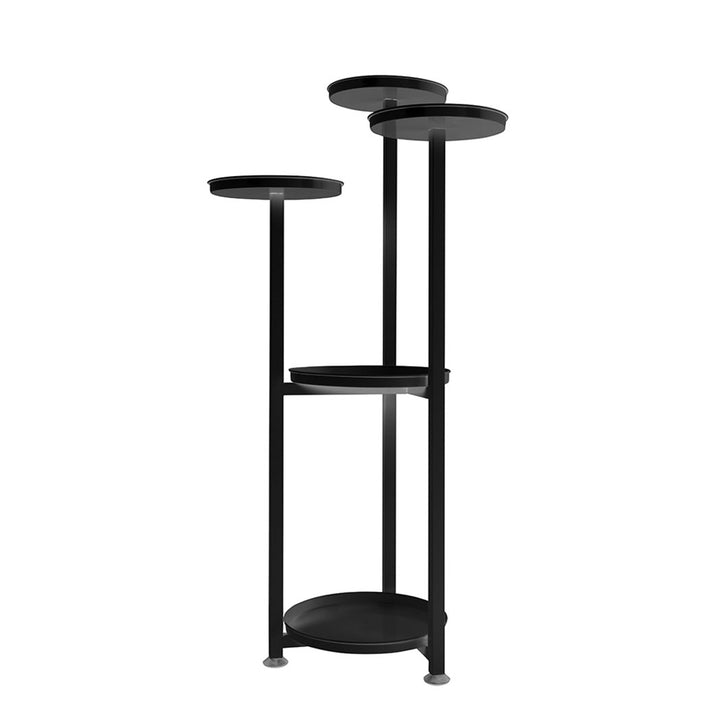 Levede Plant Stand Outdoor Indoor Flower Black Medium.