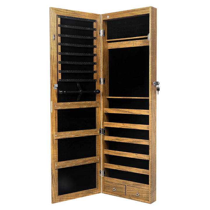Mirror Jewellery Cabinet Makeup.