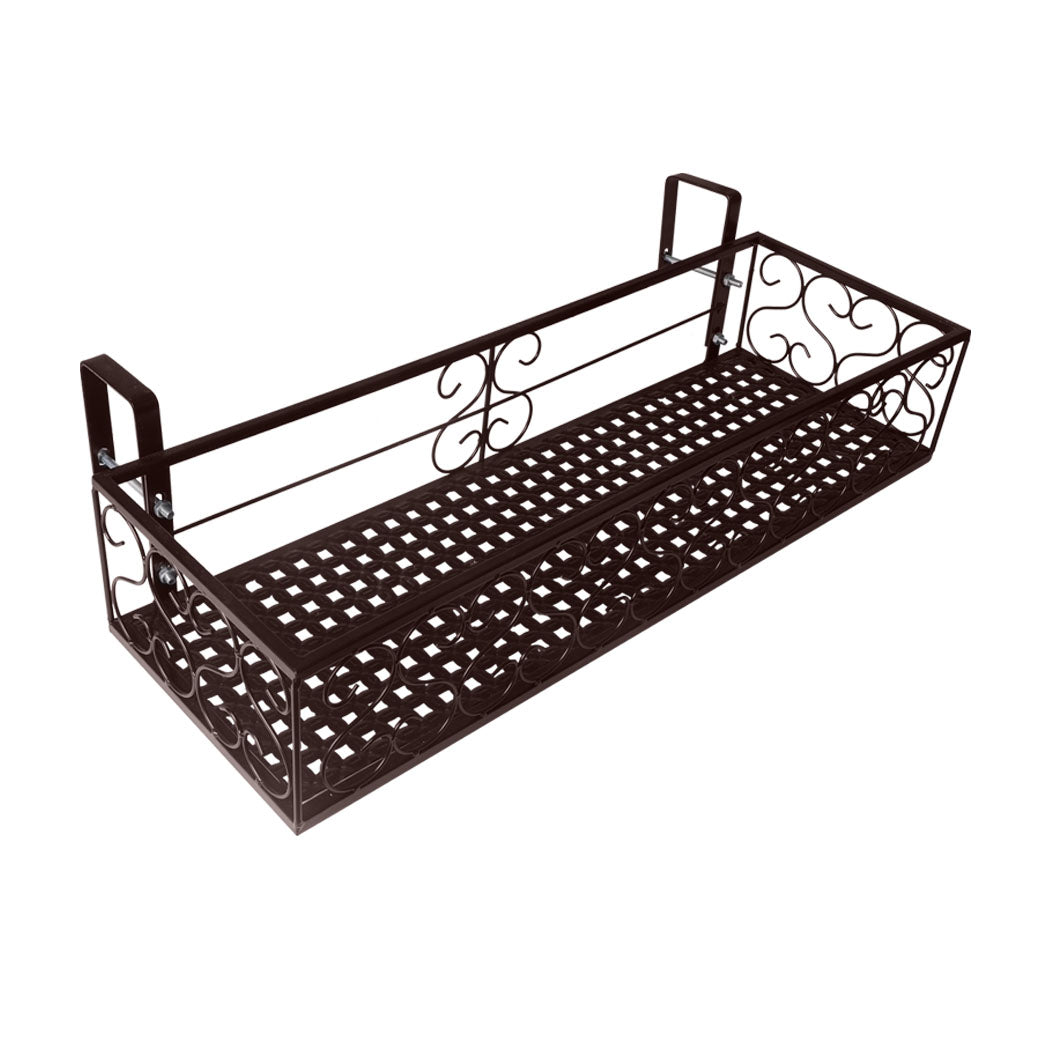 Levede Plant Stand Outdoor Indoor Home Bronze Rectangle.