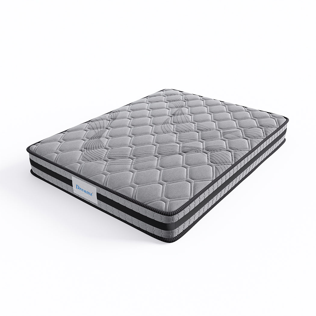 DreamZ Queen Mattress - Medium Firm 5-Zone Spring Support 22cm.