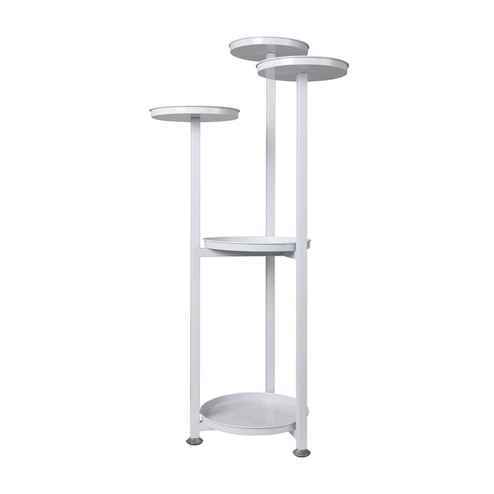 Levede Plant Stand Outdoor Indoor Flower White Medium.