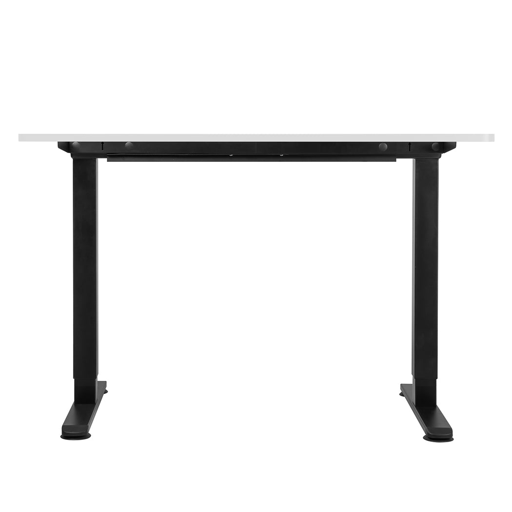 Levede Motorised Standing Desk Adjustable 140cm White 1000x 1MM.
