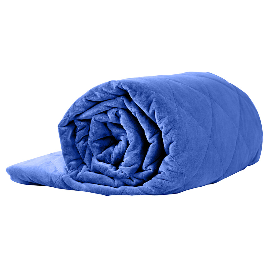 DreamZ 5KG Anti Anxiety Weighted Blanket Blue 5KGS.