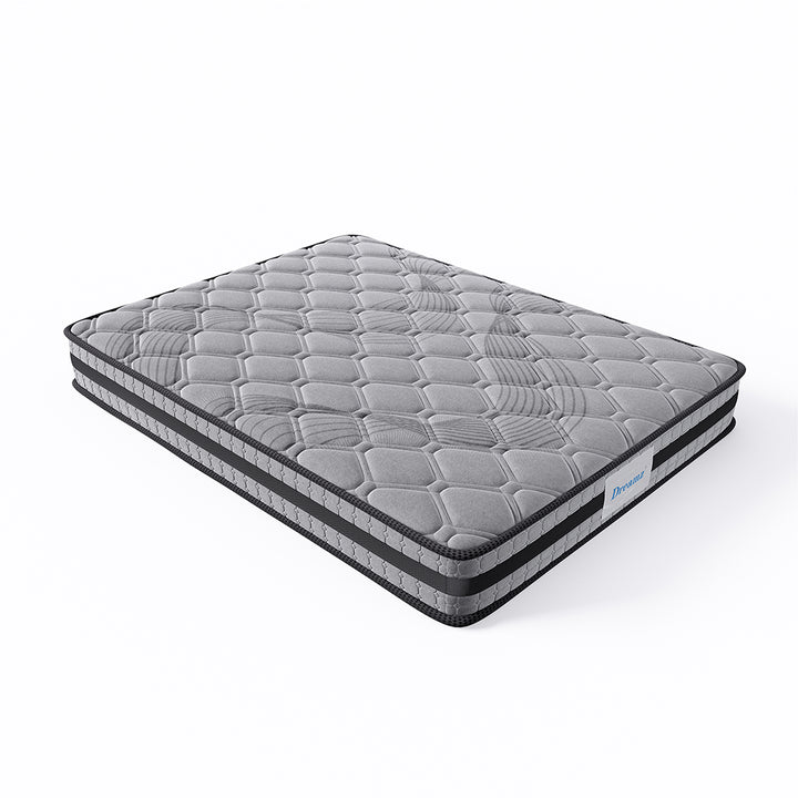 DreamZ Queen Mattress - Medium Firm 5-Zone Spring Support 22cm.