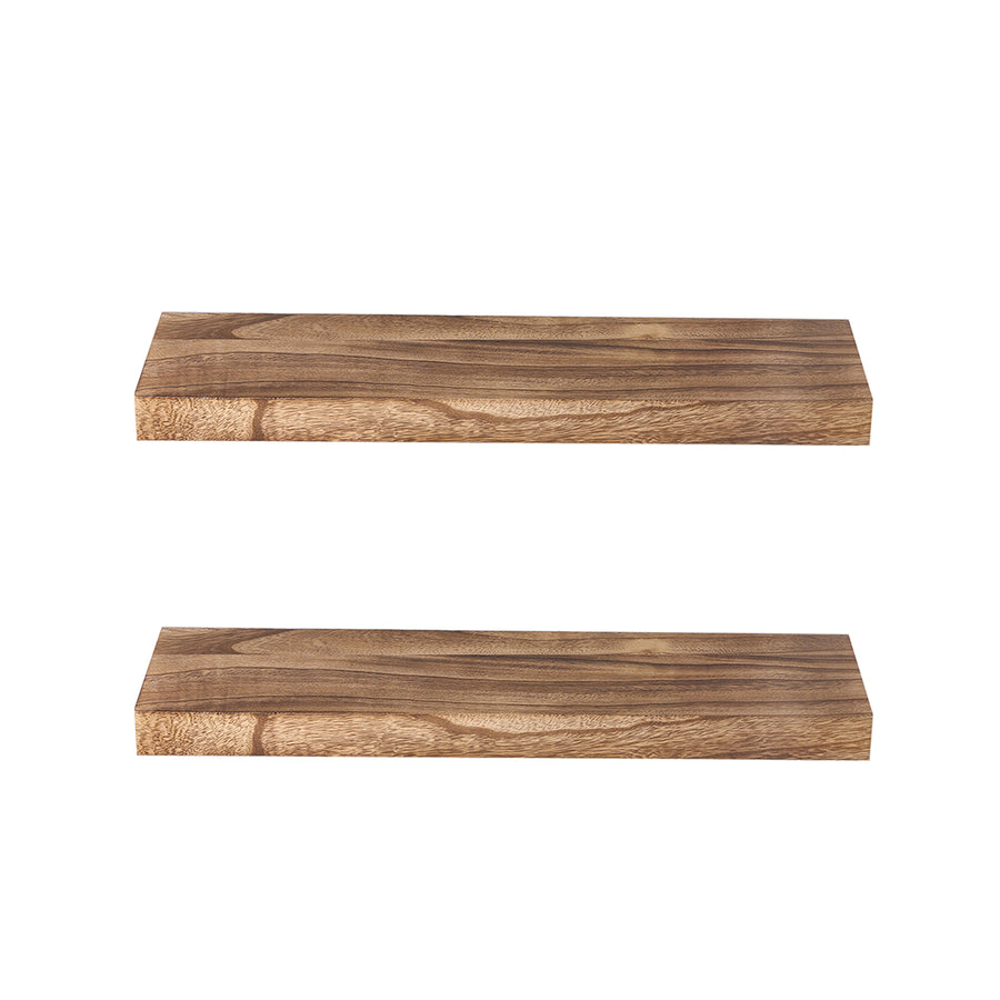 Levede 2 Pcs Floating Shelves Wall Mounted Medium.