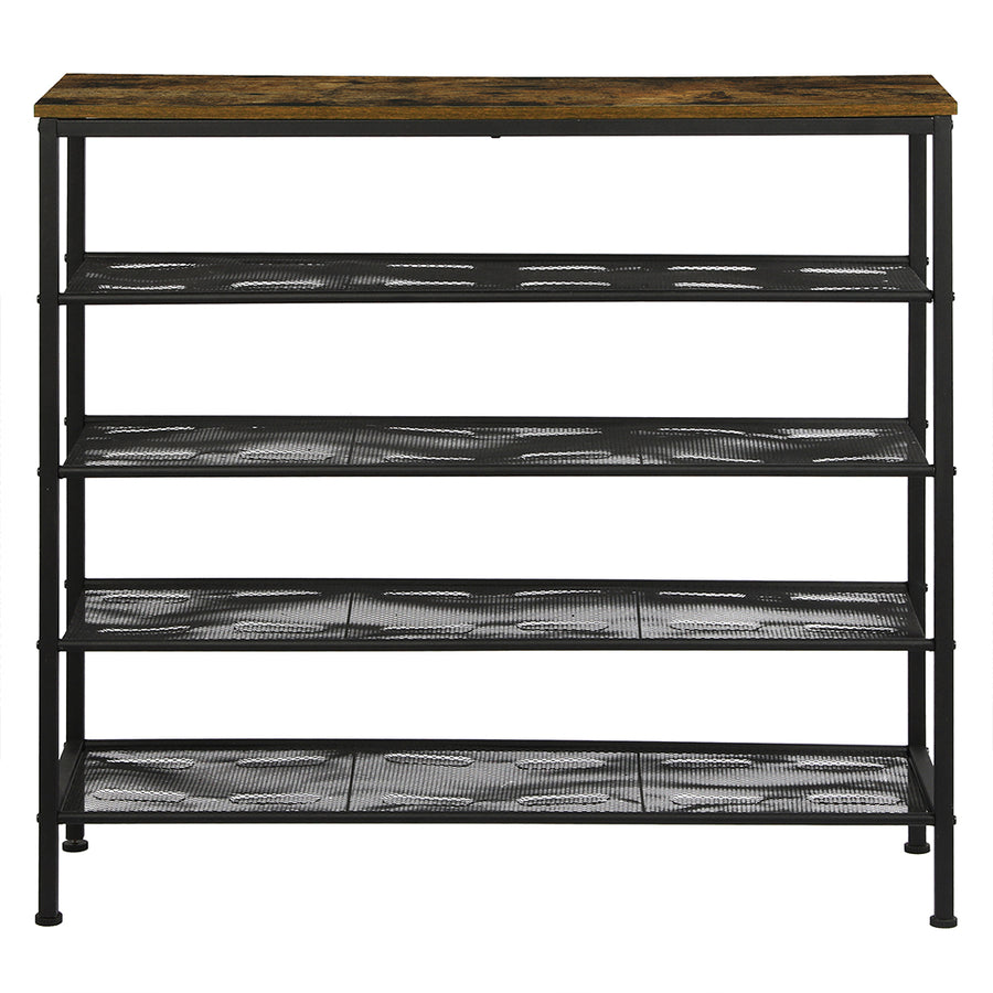 5-Tier Shoe Rack Storage Cabinet 100cm Wide.