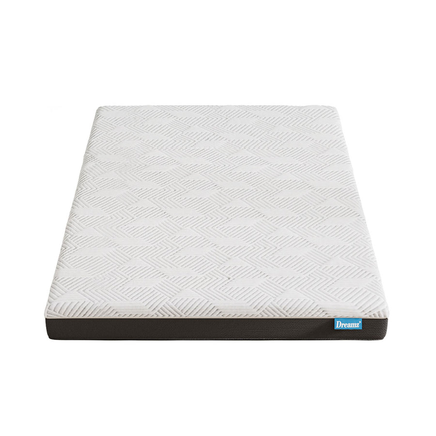 Single Mattress Gel Memory Foam Cooling Breathable 15cm Medium Firm.