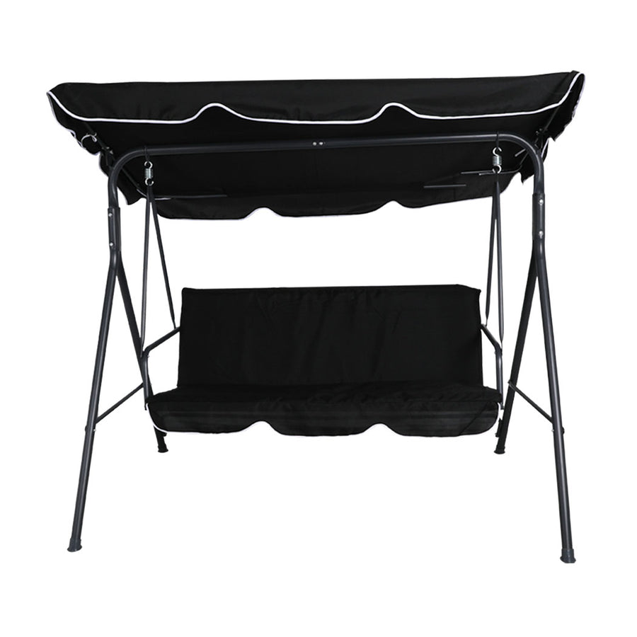 Levede Swing Chair Hammock Outdoor Furniture Black.